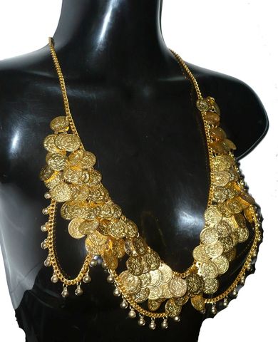 COLLAR OLITAS CASCABELES $220 DORADO O PLATEADO