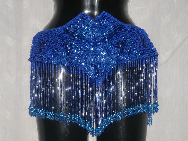 Fajilla azul rey $800