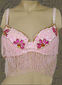 Bra rosa claro con dos medias flor $800
