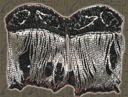 Bra negro-plata $800