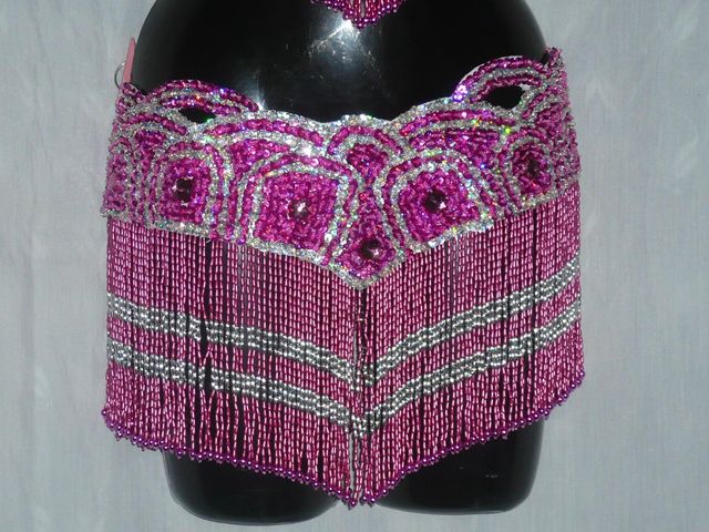 Fajilla arcos fiusha-plata $800