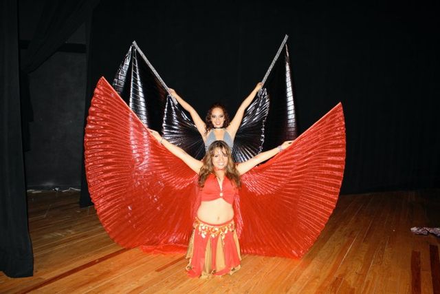 Alma luce alas de isis rojo