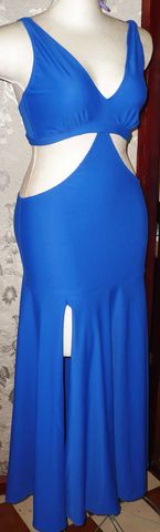 Vestido Gotitas sin bordado, $600. cualquier color lycra nylon.