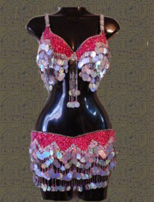 Traje fiusha-plata lentejuelones $1600