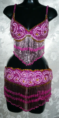 Traje fiuha, blanco,oro $1600