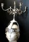 Candelabro de 5 velas, $1000, incluye costal para transportarlo.