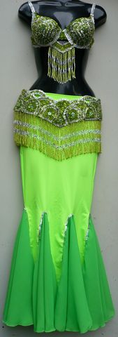 Traje arcos limon-plata $1600, falda $360