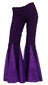 Pantalón sirena estrella en nylon-likra y shiffon en la campana, colores varios $380, en terciopelo $400.  PNT09