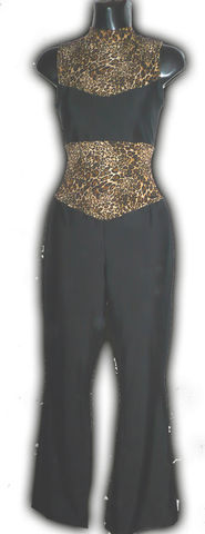 Unitardo ELEGANCE con leopardo $380