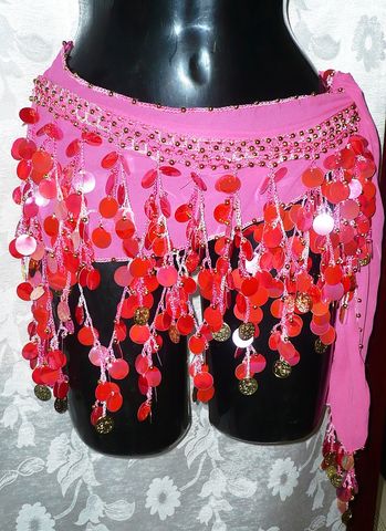 Caderin lentejuelones coral-rosa, $200 se elabora en cualquier color