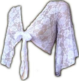 Choli en encaje elástico $350  colores varios