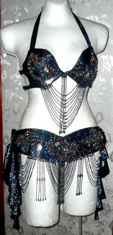 Conjunto laser con cristales $1600