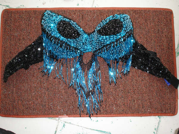 Bra turquesa-negro $800
